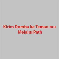 Kirim Domba ke Teman mu Melalui Path