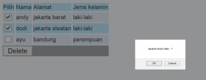 Cara Menghapus Banyak Data Menggunakan PHP dan JavaScript Part 2