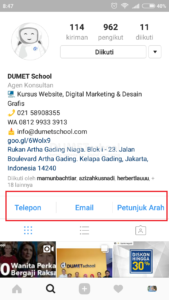 Fungsi Dan Cara Membuat Profil Bisnis di Instagram