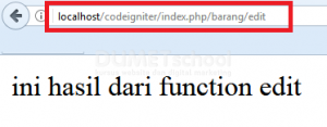 Fungsi function index() pada codeigniter