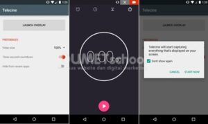 beberapa aplikasi perekam layar di android