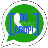 Cara Mengatur Gambar Profil Whatsapp Tanpa Di Crop.