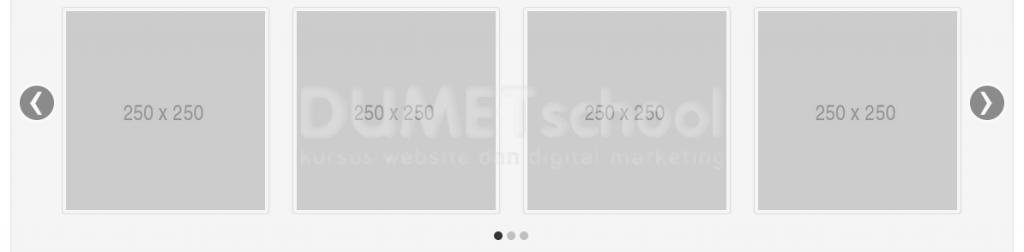 Carousel Slide Horizontal Bootstrap