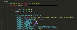Cara Menggunakan API Raja Ongkir Menggunakan Codeigniter