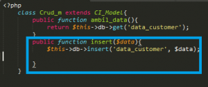Cara Membuat CRUD dengan Codeigniter Part 3