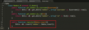 Cara Membuat Register Member Baru Menggunakan Codeigniter Part 2