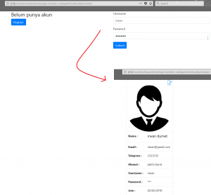 tentang Cara Menampilkan Data Member Framework Codeigniter