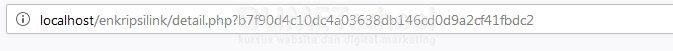 Cara Mudah Membuat Enkripsi Link Menggunakan Sha1 Pada PHP