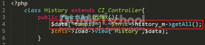Cara Membuat History View Menggunakan Codeigniter Part 2