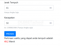 Cara Mengatur Jarak Tempuh Perjalanan Menggunakan PHP