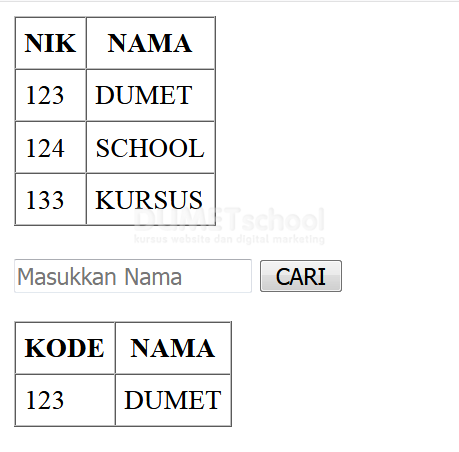 Cara Membuat Autocomplete Menggunakan Ajax Dan PHP