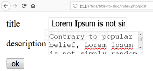 Cara Input Slug Otomatis Menggunakan Codeigniter Part 2