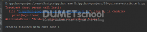 Private Attribute Pada Pemprograman Python