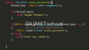 Reset Password Dengan Verifikasi Email Menggunakan Codeigniter Part 3