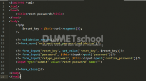 Reset Password Dengan Verifikasi Email Menggunakan Codeigniter Part 3
