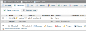 Membuat Custom Nomor Nota
