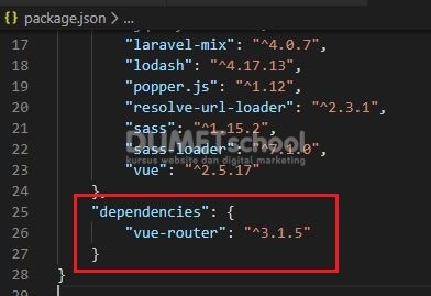 Cara Membuat Crud Menggunakan Laravel Vue js dan Mysql (Router)